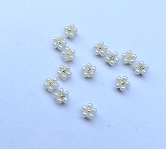 Mini Flores De Perlas