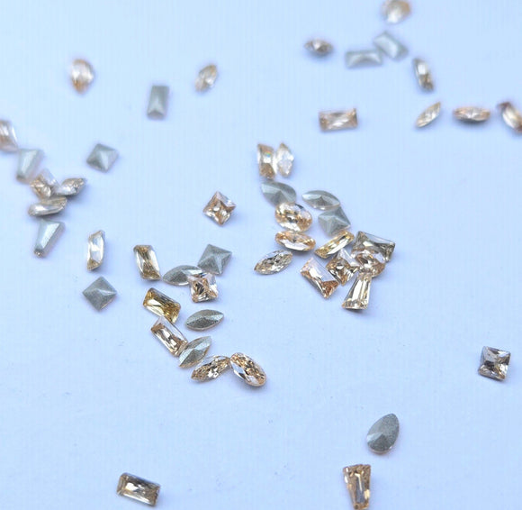 Cristal Zirconia (Mini) Dorado